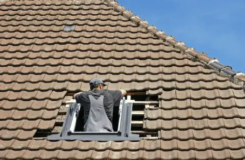 Pose de velux - Montdoumerc